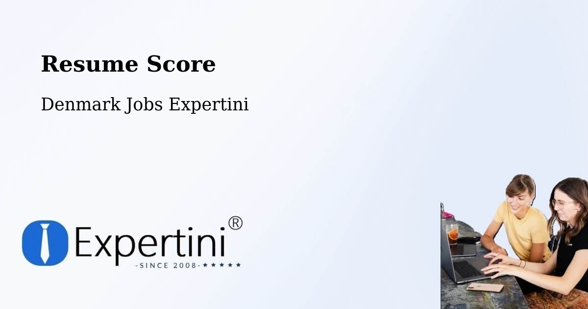 Resume Score & Job Description Match Tool – Græsted - Denmark Jobs Expertini